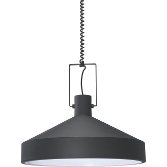 Industrialna lampa wisząca Jojo czarna 55cm